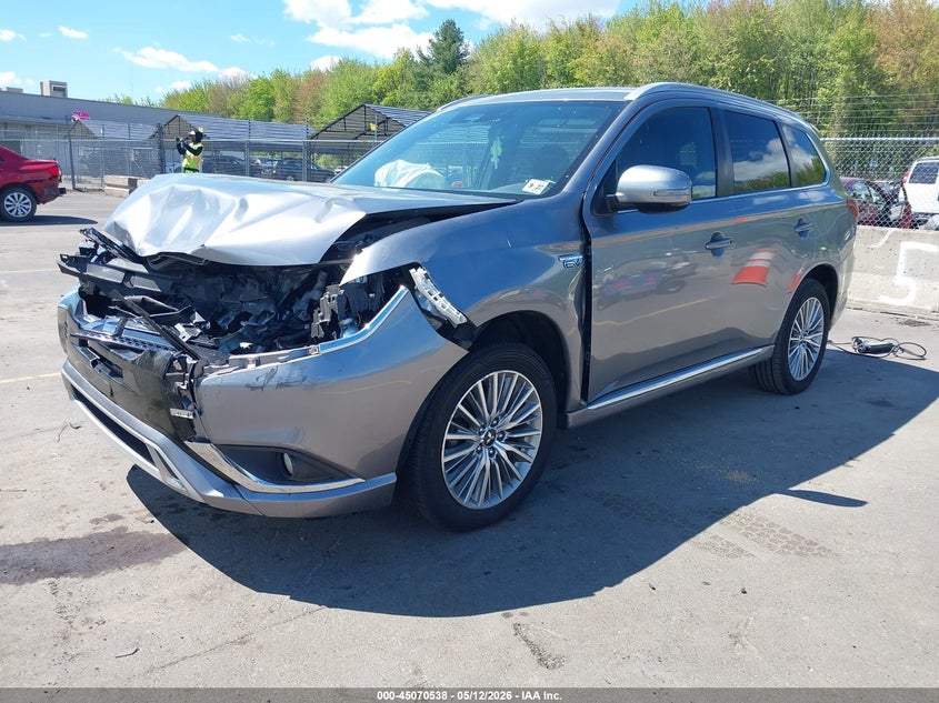 2022 Mitsubishi Outlander VIN JA4J2VA7XNZ051025 IAAI salvage auction — FRONT END, Salvage (Idaho), sold $4,900 on 2026-07-09 (photo 2)