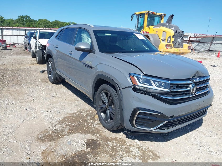 2021 Volkswagen Atlas cross sport VIN 1V2PE2CA7MC218875 IAAI salvage auction — LEFT REAR, Salvage (Arkansas), sold $5,100 on 2026-07-09 (photo 1)