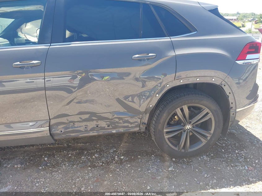 2021 Volkswagen Atlas cross sport VIN 1V2PE2CA7MC218875 IAAI salvage auction — LEFT REAR, Salvage (Arkansas), sold $5,100 on 2026-07-09 (photo 6)
