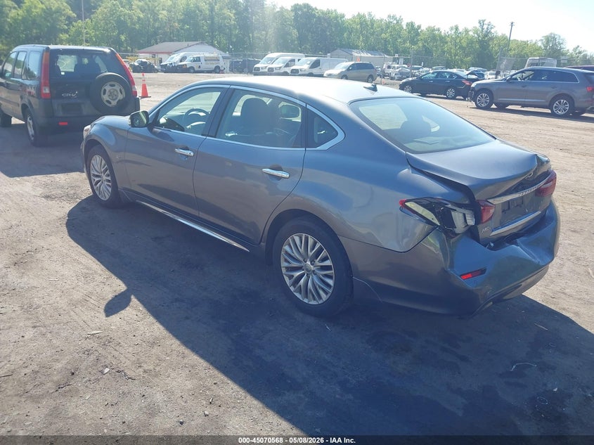2016 Infiniti Q70 VIN JN1BY1PR2GM720952 IAAI salvage auction — REAR END, Salvage - Greater Than 75% (Maryland), sold $2,650 on 2026-07-14 (photo 3)