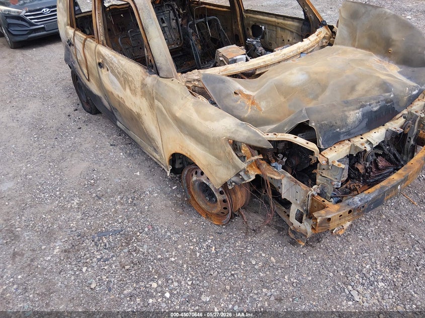 2013 Scion Xb VIN JTLZE4FE9DJ037569 IAAI salvage auction — TOTAL BURN, Salvage (Rhode Island), sold $100 on 2026-07-07 (photo 1)