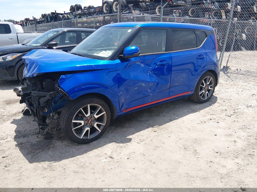 2021 Kia Soul VIN KNDJ63AU3M7779350 IAAI salvage auction — FRONT END, Salvage (Georgia), sold $1,850 on 2026-07-31 (photo 2)