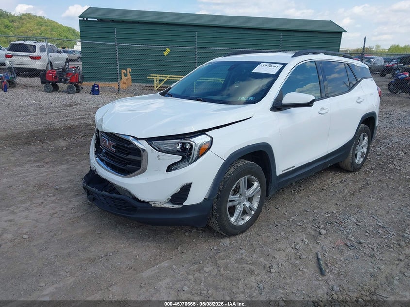 2018 Gmc Terrain VIN 3GKALTEV9JL279314 IAAI salvage auction — FRONT END, Salvage (Pennsylvania), sold $2,200 on 2026-07-10 (photo 2)