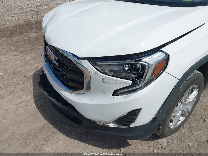 2018 Gmc Terrain VIN 3GKALTEV9JL279314 IAAI salvage auction — FRONT END, Salvage (Pennsylvania), sold $2,200 on 2026-07-10 (photo 6)