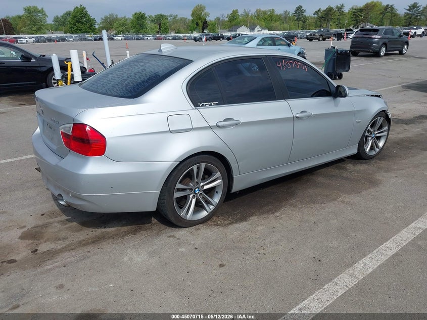 2008 BMW 3er VIN WBAVB73528VH24786 IAAI salvage auction — FRONT END, Clear (Indiana), sold $425 on 2026-07-10 (photo 4)