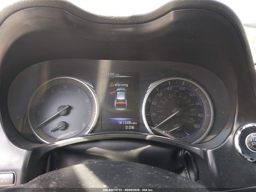 2017 Infiniti Q50 VIN JN1CV7AR9HM681982 IAAI salvage auction — VANDALISM, Salvage (Connecticut), sold $1,025 on 2026-08-01 (photo 7)