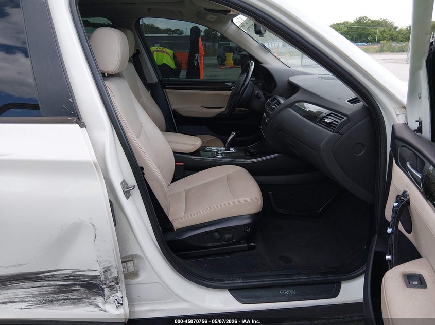 2013 BMW X3 VIN 5UXWX9C58D0A08100 IAAI salvage auction — RIGHT SIDE, Salvage (Illinois), sold $1,000 on 2026-07-14 (photo 5)