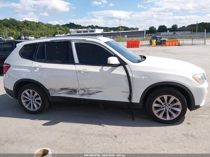 2013 BMW X3 VIN 5UXWX9C58D0A08100 IAAI salvage auction — RIGHT SIDE, Salvage (Illinois), sold $1,000 on 2026-07-14 (photo 6)