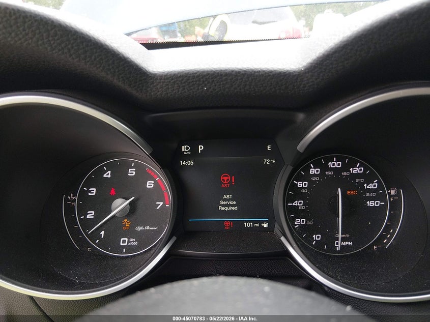 2018 Alfa romeo Stelvio VIN ZASFAKBN6J7B78880 IAAI salvage auction — RIGHT SIDE, Clear (Indiana), sold $3,200 on 2026-07-15 (photo 7)