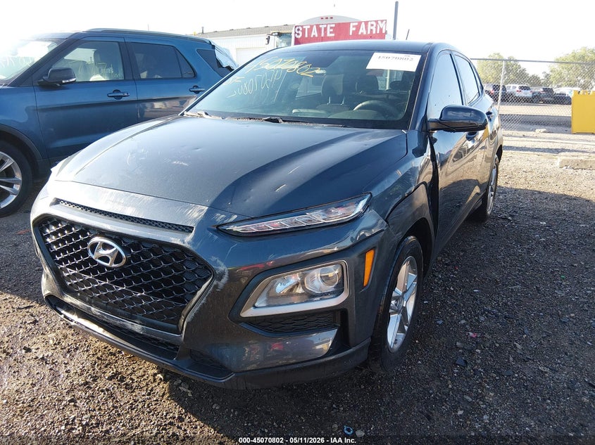 2019 Hyundai Kona VIN KM8K12AA6KU290003 IAAI salvage auction — FRONT END, Clear (Indiana), sold $75 on 2026-07-29 (photo 2)