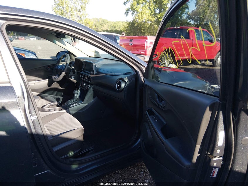 2019 Hyundai Kona VIN KM8K12AA6KU290003 IAAI salvage auction — FRONT END, Clear (Indiana), sold $75 on 2026-07-29 (photo 5)