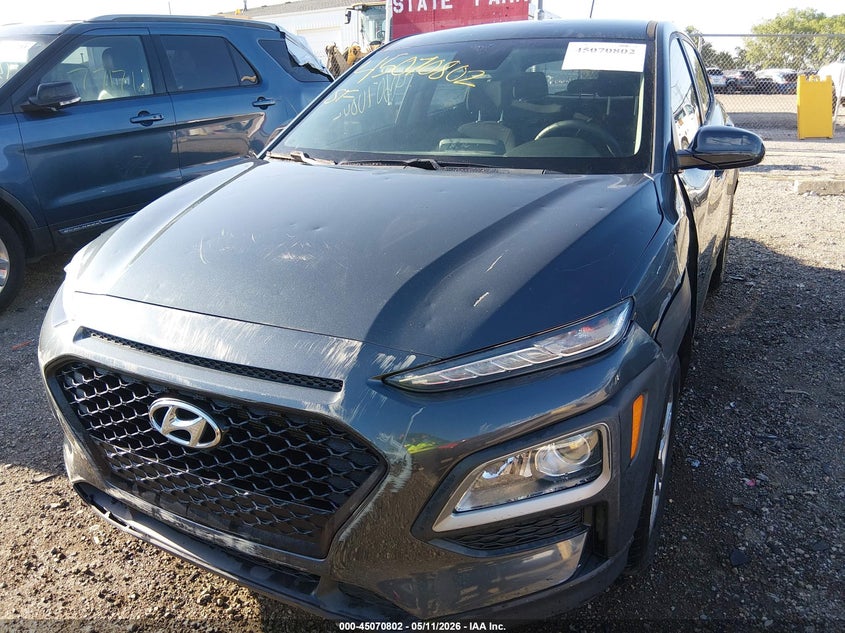 2019 Hyundai Kona VIN KM8K12AA6KU290003 IAAI salvage auction — FRONT END, Clear (Indiana), sold $75 on 2026-07-29 (photo 6)