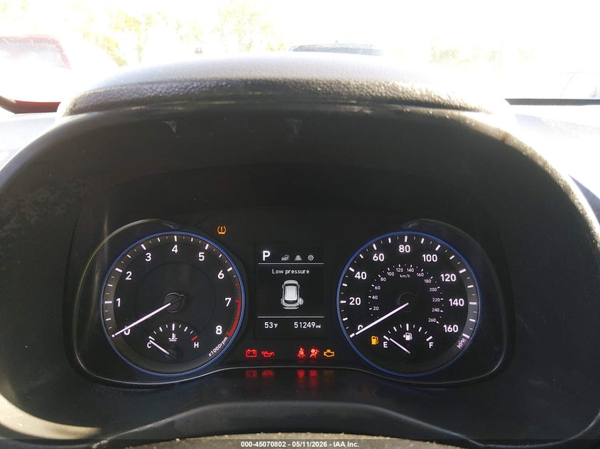 2019 Hyundai Kona VIN KM8K12AA6KU290003 IAAI salvage auction — FRONT END, Clear (Indiana), sold $75 on 2026-07-29 (photo 7)