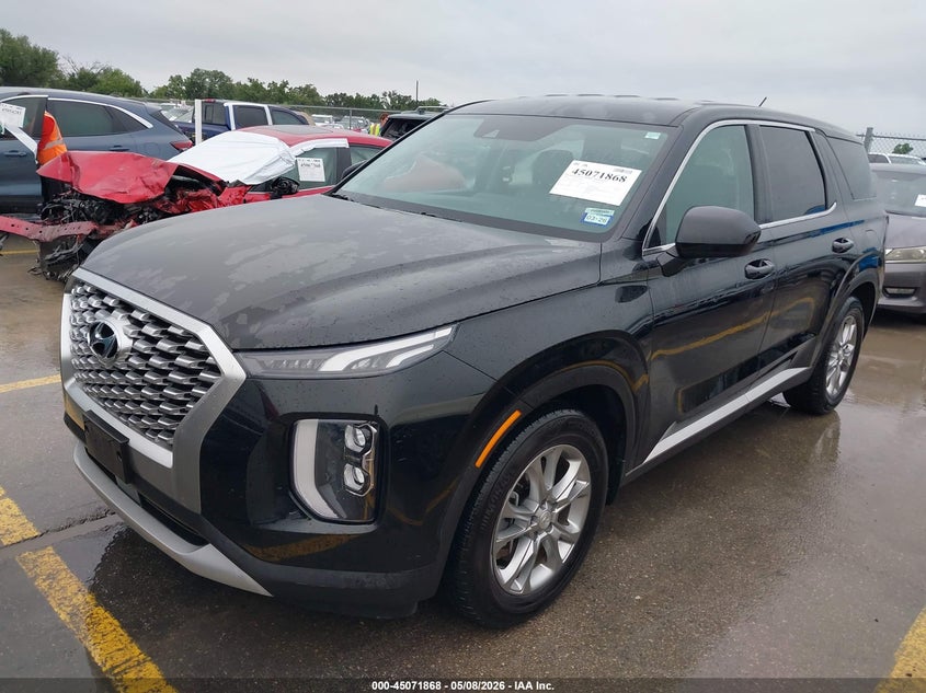 2021 Hyundai Palisade VIN KM8R14HE7MU293143 IAAI salvage auction — HAIL, Original (Texas), sold $9,050 on 2026-07-18 (photo 2)