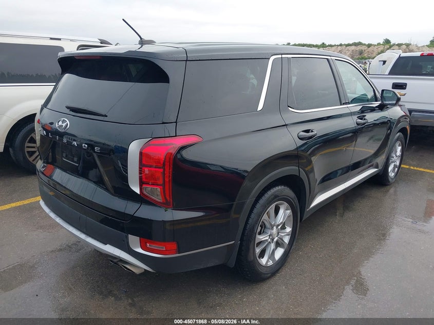 2021 Hyundai Palisade VIN KM8R14HE7MU293143 IAAI salvage auction — HAIL, Original (Texas), sold $9,050 on 2026-07-18 (photo 4)