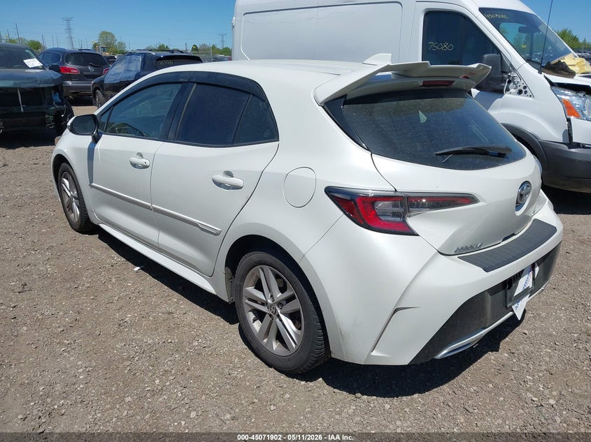 2019 Toyota Corolla VIN JTNK4RBE4K3015804 IAAI salvage auction — FRONT END, Salvage (Illinois), sold $2,550 on 2026-07-16 (photo 3)