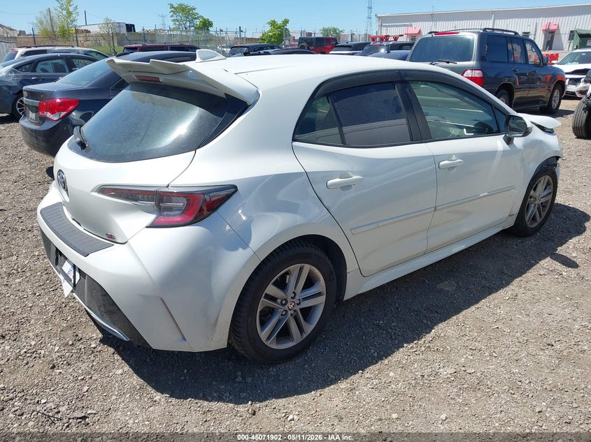 2019 Toyota Corolla VIN JTNK4RBE4K3015804 IAAI salvage auction — FRONT END, Salvage (Illinois), sold $2,550 on 2026-07-16 (photo 4)