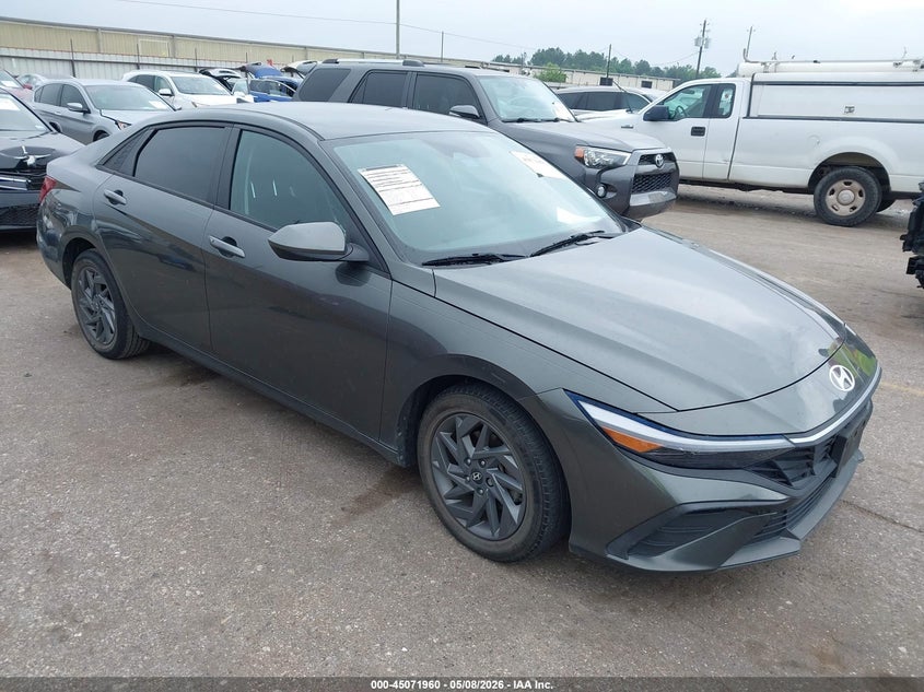 2024 Hyundai Elantra VIN KMHLM4DG3RU680963 IAAI salvage auction — LEFT SIDE, Original (Texas), sold $4,050 on 2026-07-29 (photo 1)
