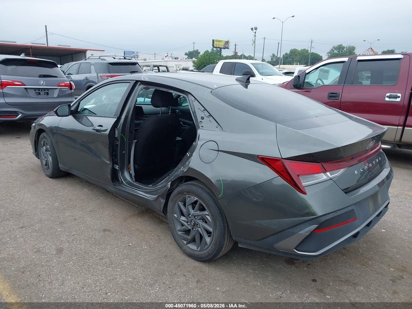 2024 Hyundai Elantra VIN KMHLM4DG3RU680963 IAAI salvage auction — LEFT SIDE, Original (Texas), sold $4,050 on 2026-07-29 (photo 3)