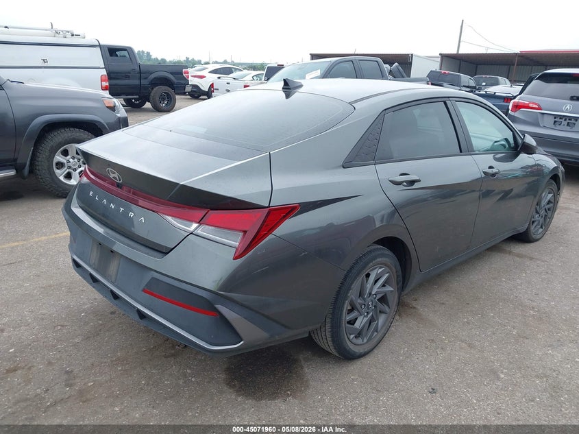 2024 Hyundai Elantra VIN KMHLM4DG3RU680963 IAAI salvage auction — LEFT SIDE, Original (Texas), sold $4,050 on 2026-07-29 (photo 4)