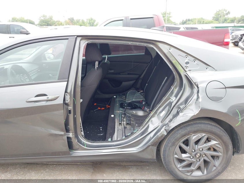 2024 Hyundai Elantra VIN KMHLM4DG3RU680963 IAAI salvage auction — LEFT SIDE, Original (Texas), sold $4,050 on 2026-07-29 (photo 6)