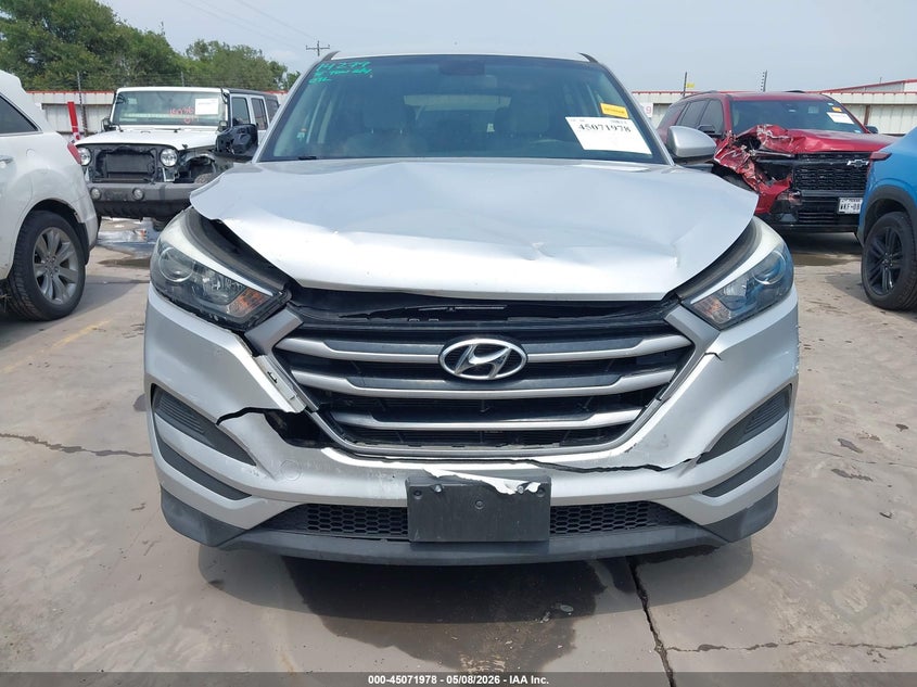2017 Hyundai Tucson VIN KM8J23A44HU494817 IAAI salvage auction — FRONT END, Clear (Indiana), sold $3,950 on 2026-07-07 (photo 6)
