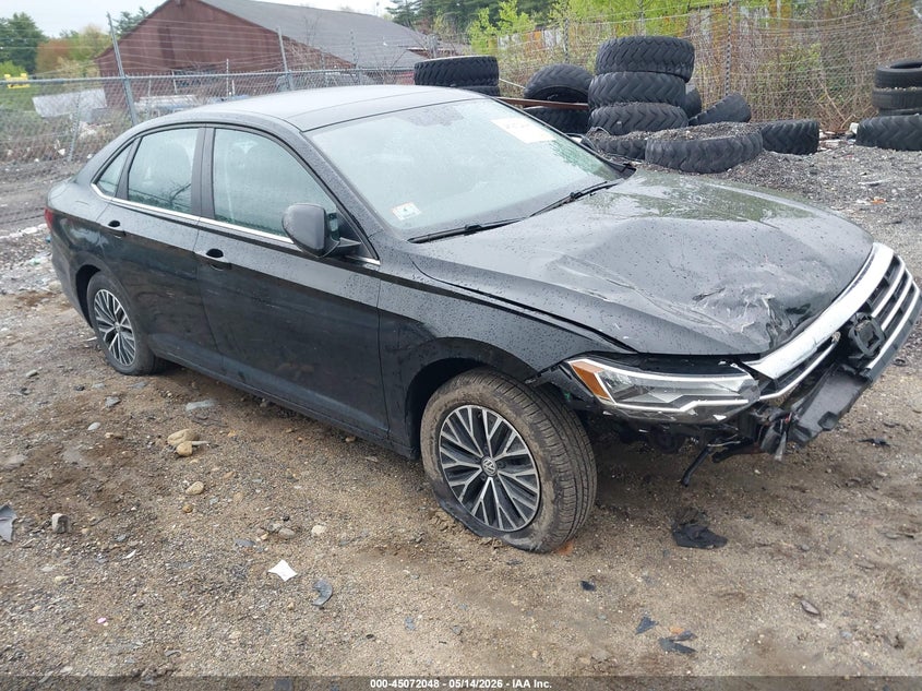 2019 Volkswagen Jetta VIN 3VWC57BU0KM231291 IAAI salvage auction — FRONT END, Salvage (Massachusetts), sold $1,200 on 2026-07-09 (photo 1)