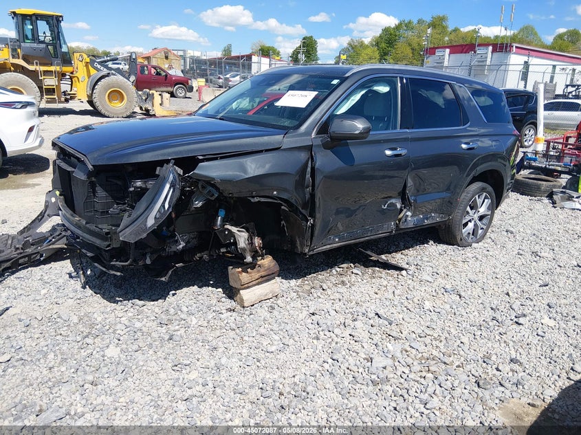 2021 Hyundai Palisade VIN KM8R4DHE0MU264199 IAAI salvage auction — FRONT END, Salvage (West Virginia), sold $3,450 on 2026-07-15 (photo 2)