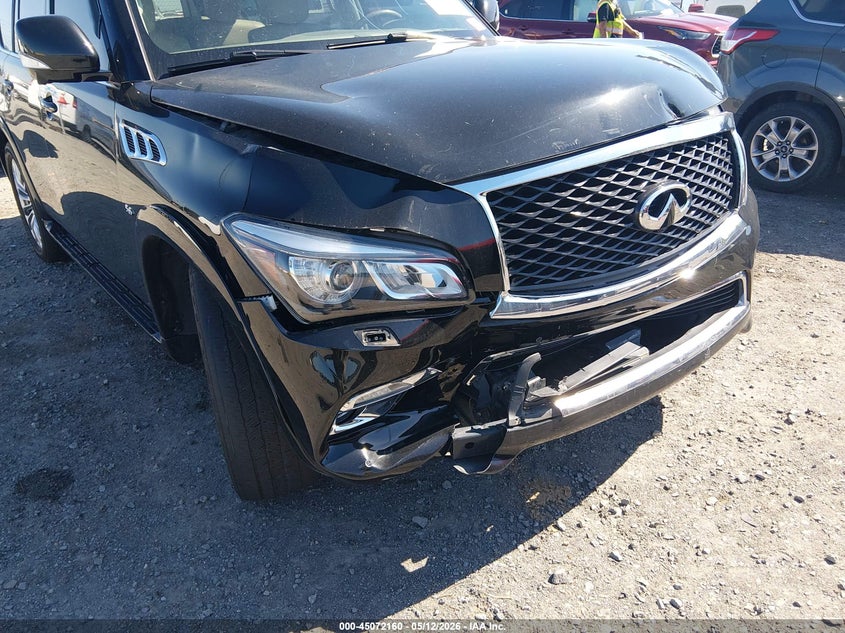 2017 Infiniti Qx80 VIN JN8AZ2NE1H9160491 IAAI salvage auction — FRONT END, Salvage Title, sold $4,025 on 2026-07-29 (photo 6)