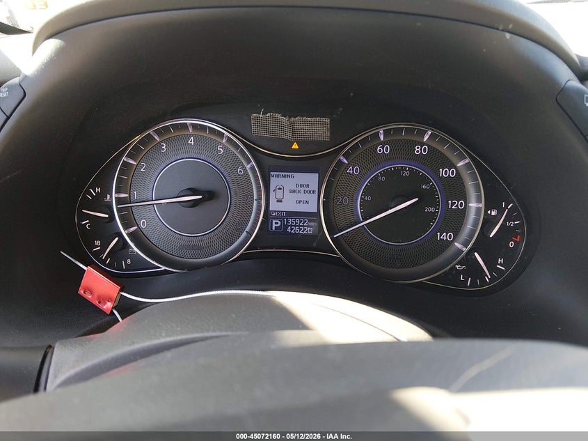 2017 Infiniti Qx80 VIN JN8AZ2NE1H9160491 IAAI salvage auction — FRONT END, Salvage Title, sold $4,025 on 2026-07-29 (photo 7)
