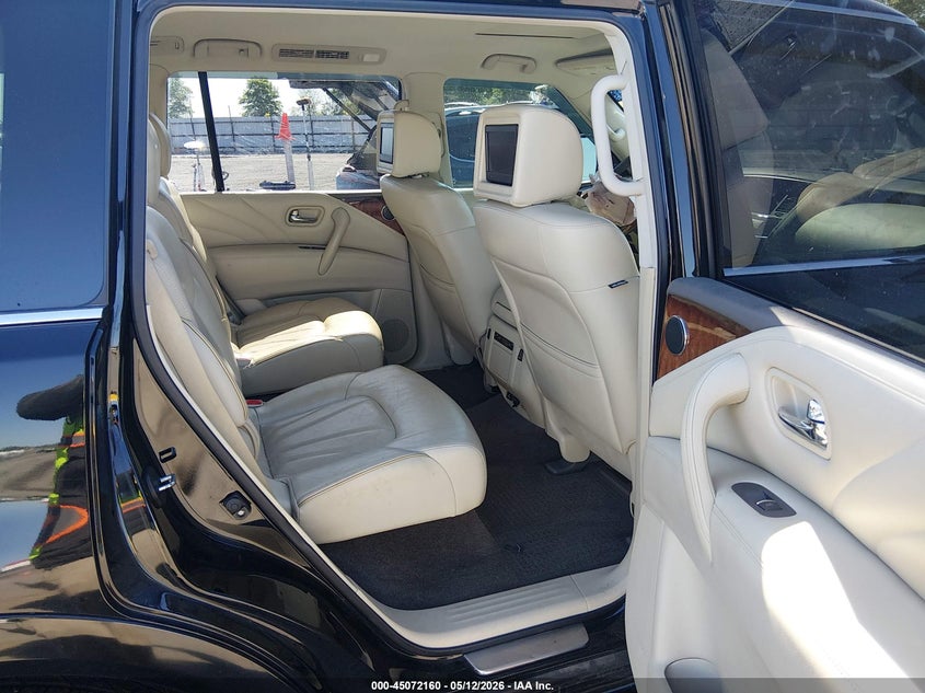 2017 Infiniti Qx80 VIN JN8AZ2NE1H9160491 IAAI salvage auction — FRONT END, Salvage Title, sold $4,025 on 2026-07-29 (photo 8)