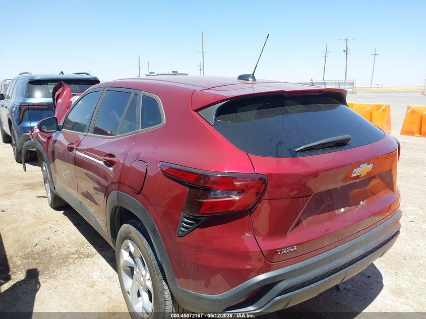2024 Chevrolet Trax VIN KL77LFE24RC165318 IAAI salvage auction — FRONT END, Salvage (Texas), sold $2,300 on 2026-07-14 (photo 3)