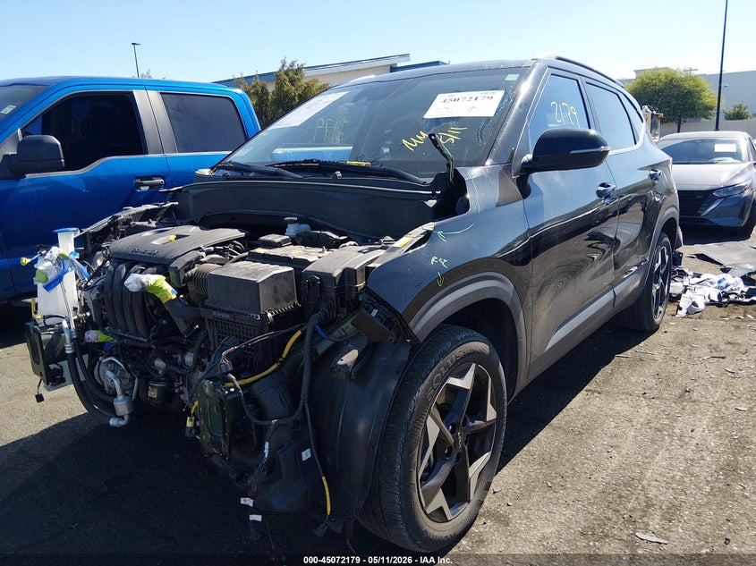 2024 Kia Seltos VIN KNDERCAA8R7602878 IAAI salvage auction — FRONT END, Salvage Certificate (California), sold $6,900 on 2026-07-08 (photo 2)