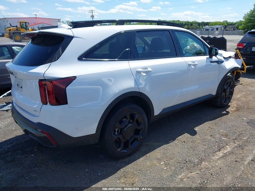 2025 Kia Sorento VIN 5XYRKDJF5SG356405 IAAI salvage auction — FRONT END, Salvage (Virginia), sold $9,975 on 2026-07-07 (photo 4)