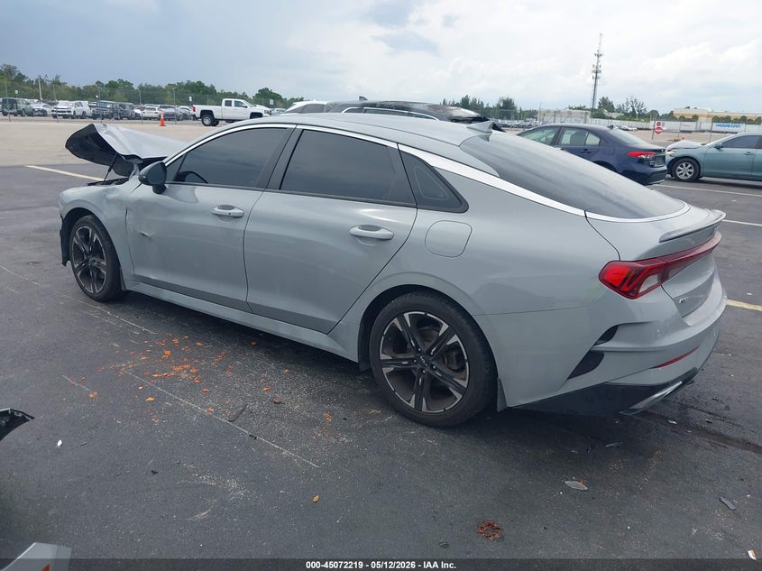 2022 Kia K5 VIN 5XXG64J28NG138380 IAAI salvage auction — FRONT END, Rebuildable (Florida), sold $2,450 on 2026-07-17 (photo 3)