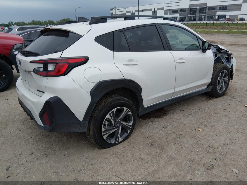 2026 Subaru Xv VIN 4S4GUHD6XT3749385 IAAI salvage auction — RIGHT FRONT, Original (Texas), sold $7,200 on 2026-07-21 (photo 4)