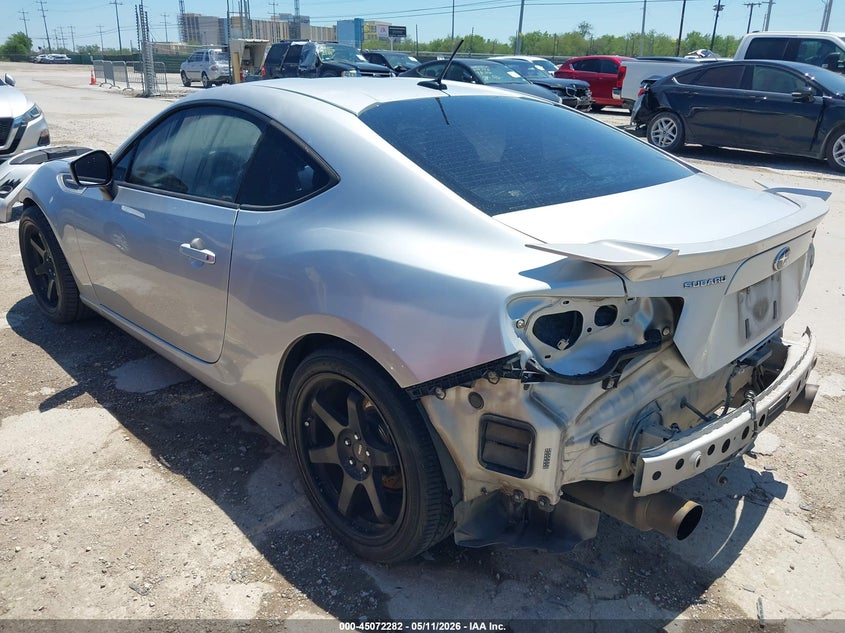 2013 Subaru Brz VIN JF1ZCAC15D2613563 IAAI salvage auction — FRONT & REAR, Original (Texas), sold $1,550 on 2026-07-20 (photo 3)