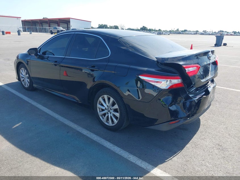 2018 Toyota Camry VIN JTNB11HK9J3038811 IAAI salvage auction — REAR END, Salvage (California), sold $4,950 on 2026-07-07 (photo 3)