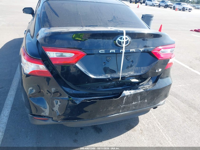 2018 Toyota Camry VIN JTNB11HK9J3038811 IAAI salvage auction — REAR END, Salvage (California), sold $4,950 on 2026-07-07 (photo 6)