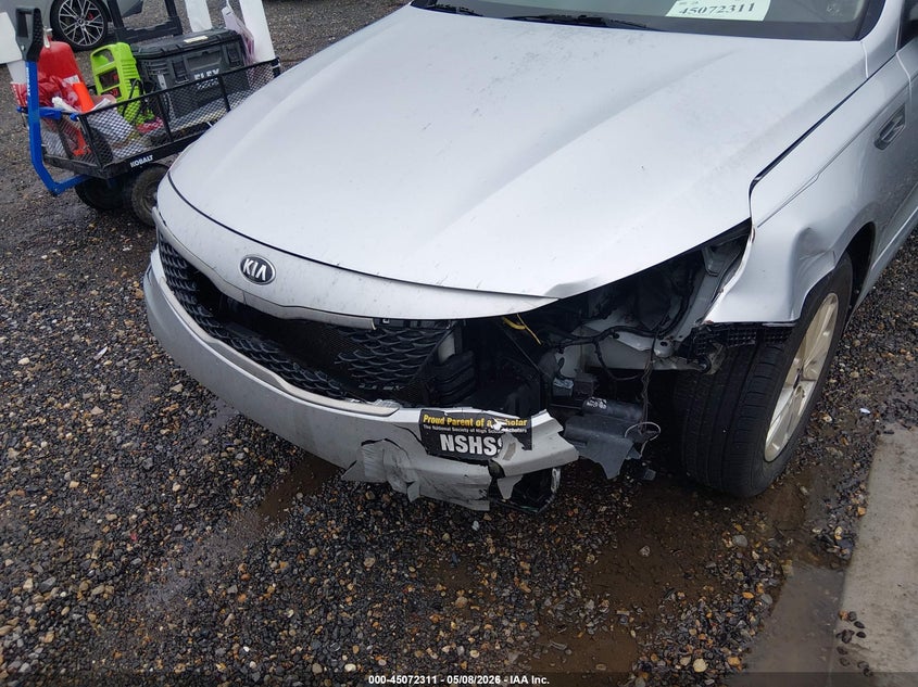 2017 Kia Optima VIN 5XXGT4L39HG145504 IAAI salvage auction — FRONT END, Salvage (Louisiana), sold $25 on 2026-07-29 (photo 6)