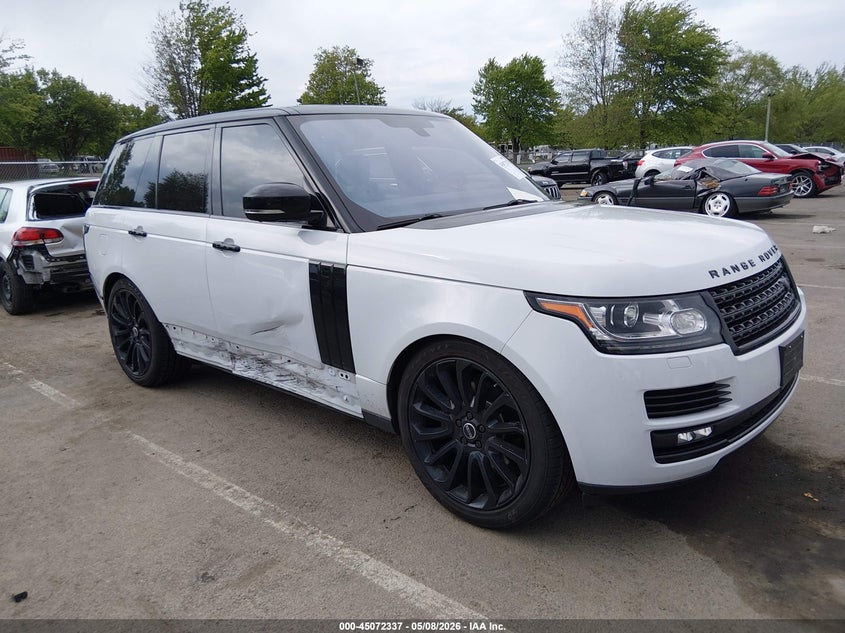 2016 Land rover RANGE ROVER VIN SALGS2KF0GA264922 IAAI salvage auction — RIGHT SIDE, Clear (New Jersey), sold $7,950 on 2026-07-20 (photo 1)