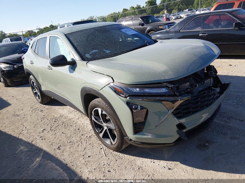 2024 Chevrolet Trax VIN KL77LGE26RC203721 IAAI salvage auction — FRONT END, Salvage (Ohio), sold $3,250 on 2026-07-20 (photo 1)