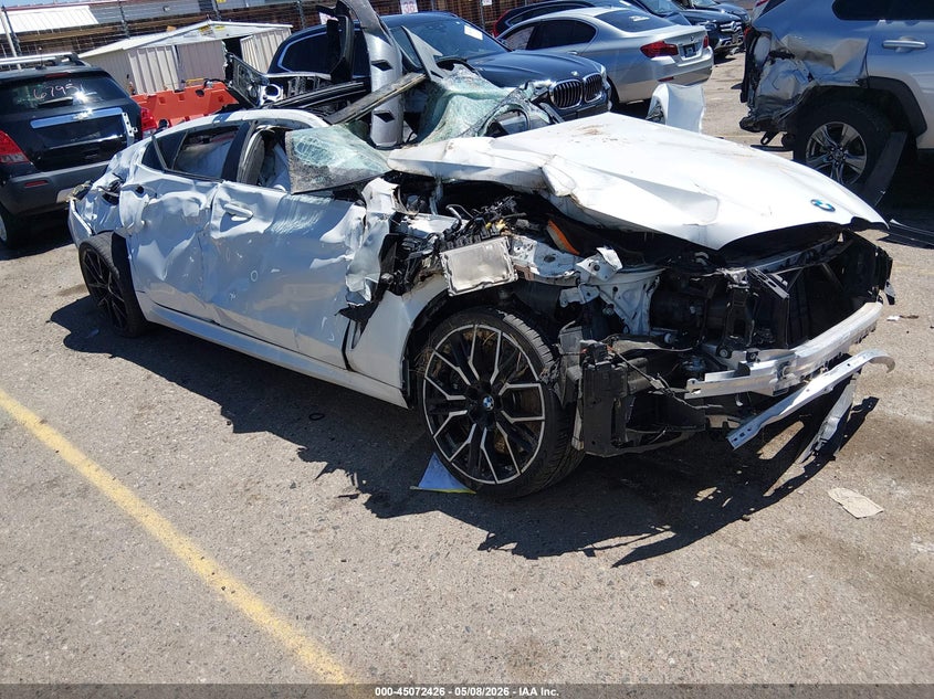 2022 BMW 8er VIN WBAGV8C0XNCK19108 IAAI salvage auction — ALL OVER, Salvage Title, sold $3,300 on 2026-08-04 (photo 1)