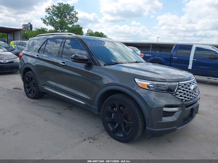 2020 Ford Explorer VIN 1FM5K8HC1LGA14140 IAAI salvage auction — THEFT, Salvage (Texas), sold $14,300 on 2026-07-29 (photo 1)