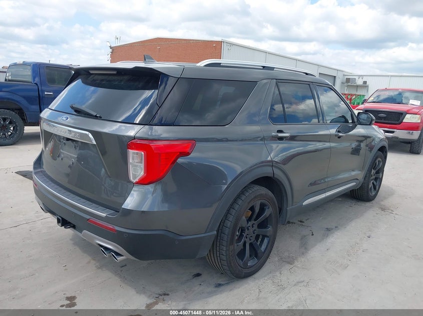 2020 Ford Explorer VIN 1FM5K8HC1LGA14140 IAAI salvage auction — THEFT, Salvage (Texas), sold $14,300 on 2026-07-29 (photo 4)