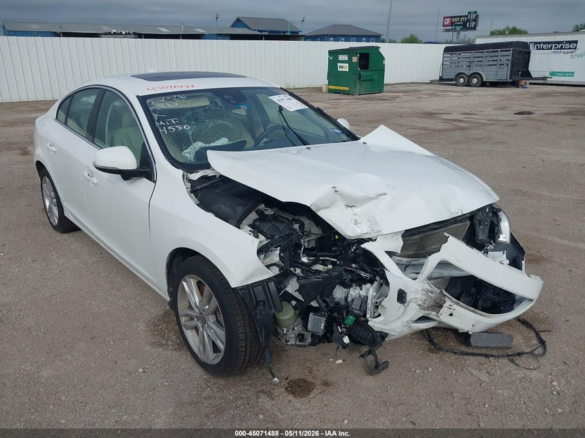 2013 Volvo S60 VIN YV1612FS0D1234550 IAAI salvage auction — FRONT END, Salvage (Texas), sold $375 on 2026-07-22 (photo 1)