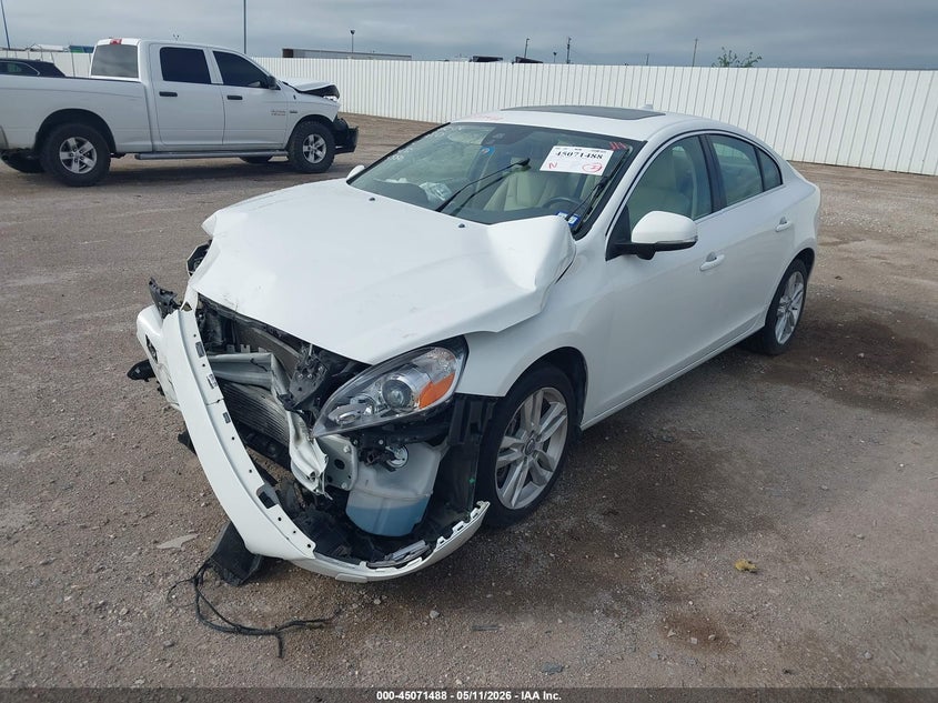 2013 Volvo S60 VIN YV1612FS0D1234550 IAAI salvage auction — FRONT END, Salvage (Texas), sold $375 on 2026-07-22 (photo 2)