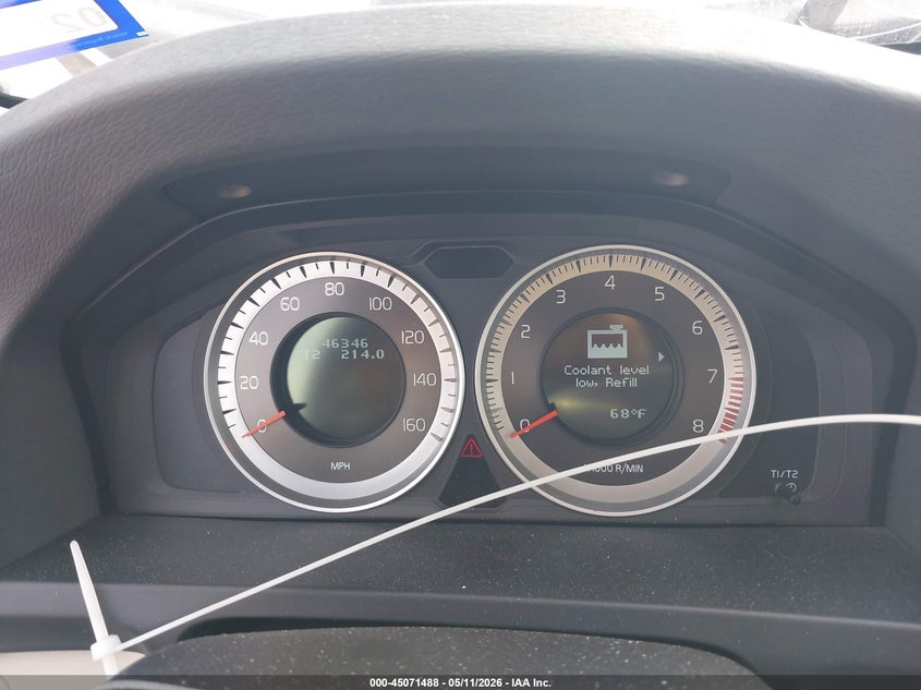 2013 Volvo S60 VIN YV1612FS0D1234550 IAAI salvage auction — FRONT END, Salvage (Texas), sold $375 on 2026-07-22 (photo 7)