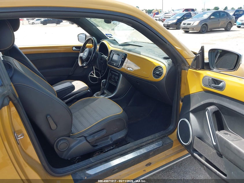 2017 Volkswagen Beetle VIN 3VWS17AT6HM622776 IAAI salvage auction — HAIL, Original (Texas), sold $7,350 on 2026-07-07 (photo 5)