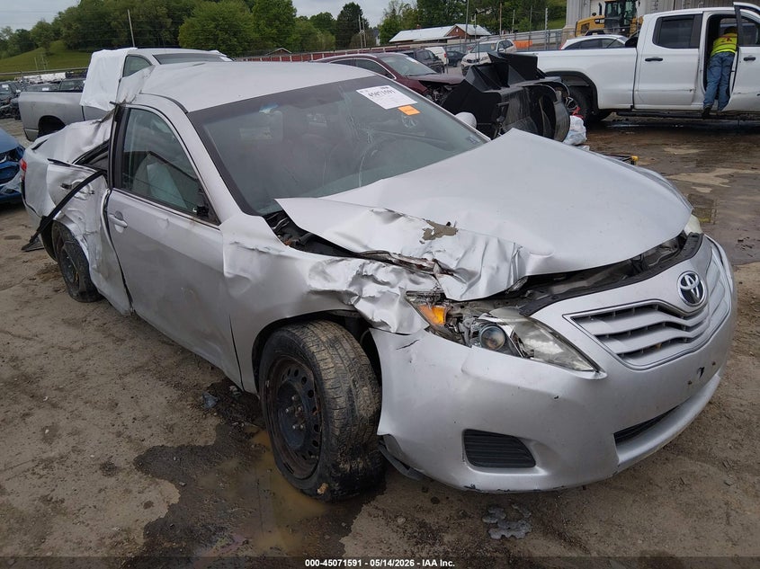 2011 Toyota Camry VIN 4T1BF3EK8BU696410 IAAI salvage auction — SIDE, Non-Repairable Certificate (West Virginia), sold $225 on 2026-07-11 (photo 1)